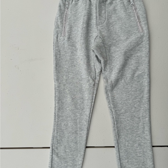 GAP Boys Small (6-7) Cotton Sweat Pants NWT 2-Pairs Brand New (Grey) - Picture 3 of 11